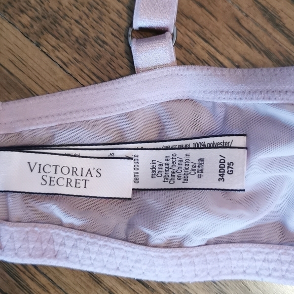 VICTORIA'S Secret Bra Dream Angels Lilac Bralette 34DDD 34F * - Picture 4 of 5